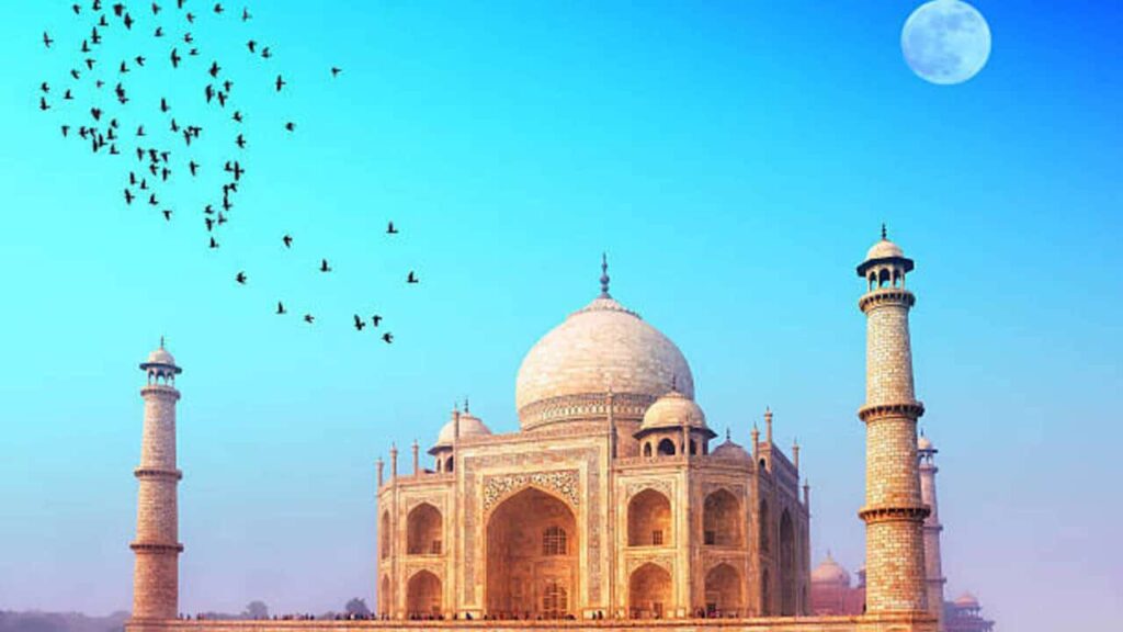 Mysterious wonder Taj mahal | अनोखा ताजमहल 4 change-in-color-of-taj-mahal
