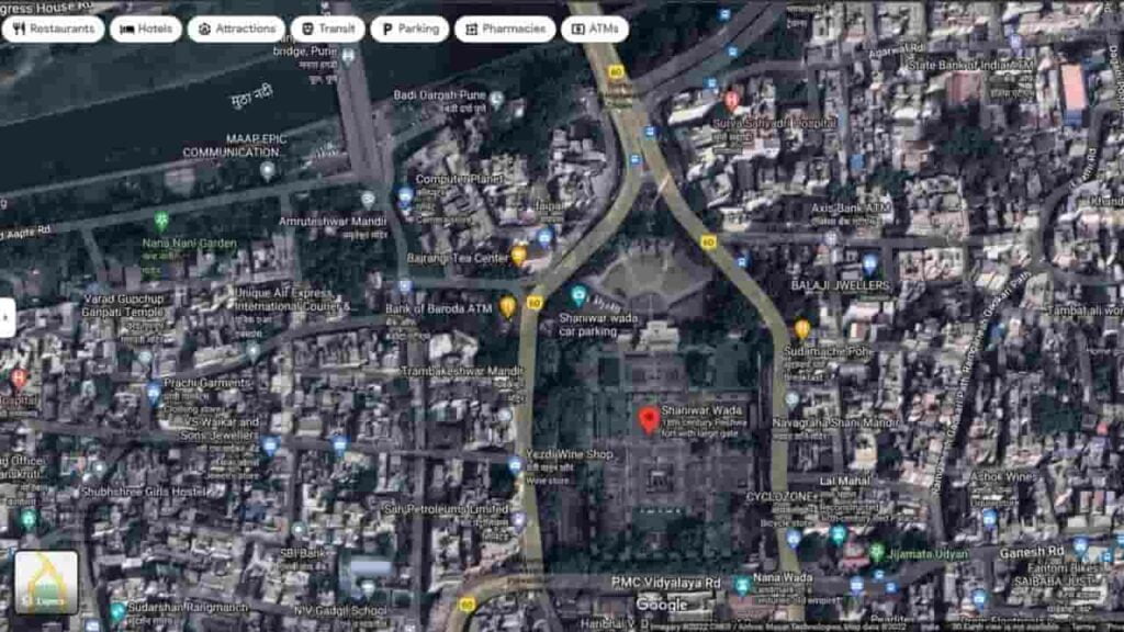Story behind Shaniwar Wada | शनिवार वाडा 3 shaniwar-wada-location=pune